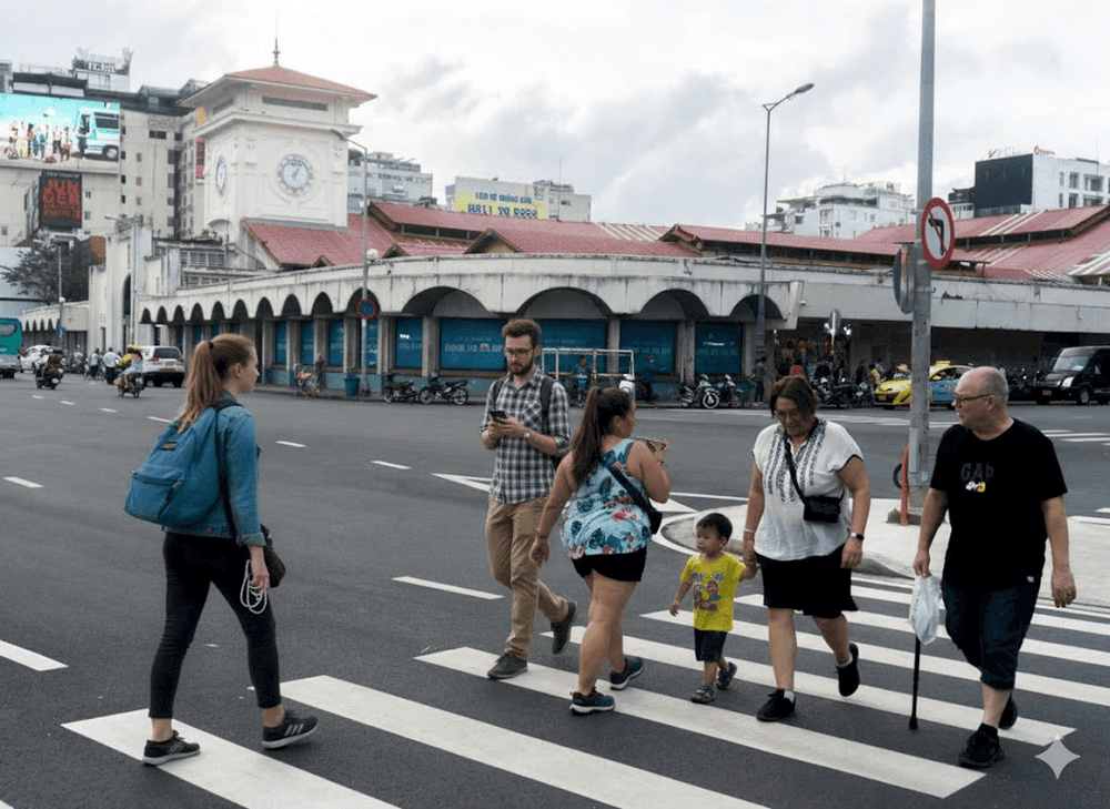 If you're staying nearby, walking to Saigon Central Post Office is a great way to explore the city at a relaxed pace